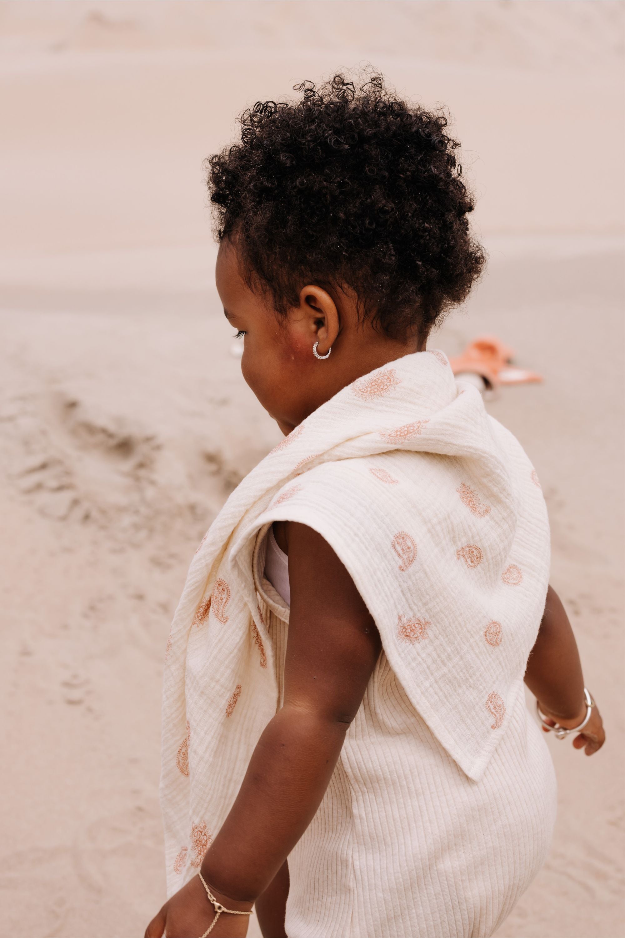 Hydrofiele doek 60 x 60 - Poederroze