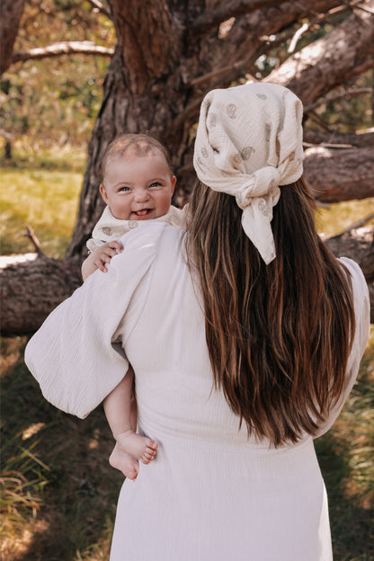 Hydrofiele doek 60 x 60 - Taupe